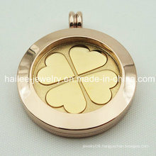 Fashion Custom Stainless Steel Floating Locket Pendant for Decoration